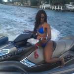 Marsha on Jet Ski